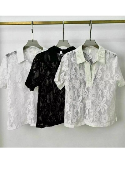 FotoCamisa polo renda mc Kwi