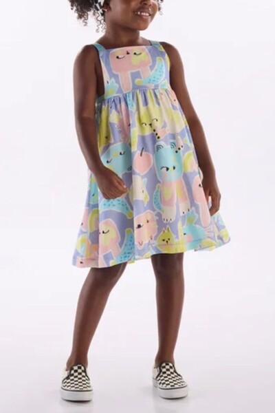 Foto Vestido alça em meia malha digital Três e Já