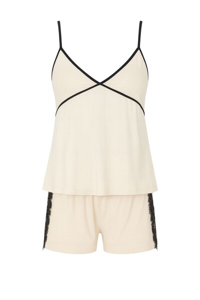 Foto Short doll detalhes em renda Kwi