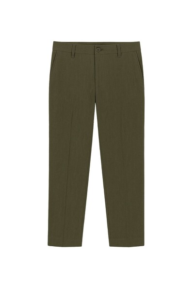 Foto Calça masculina 100% linho Kwi