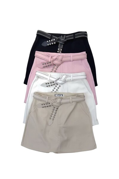 FotoShort-saia alfaiataria com cinto Kwi