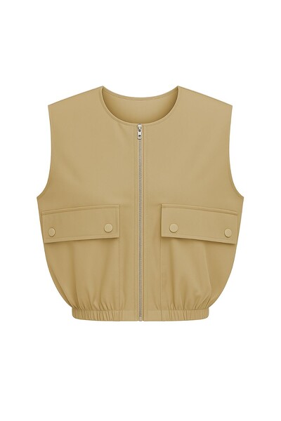 Foto Colete cargo feminino Kwi