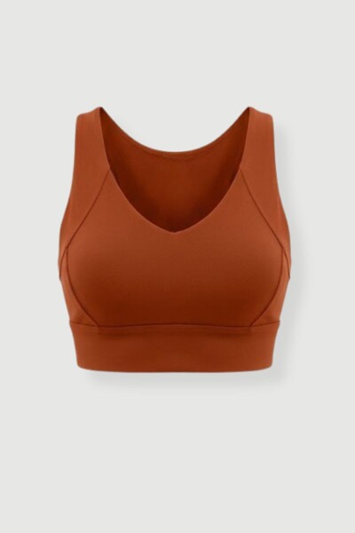 Foto Top fitness com decote em v Kwi