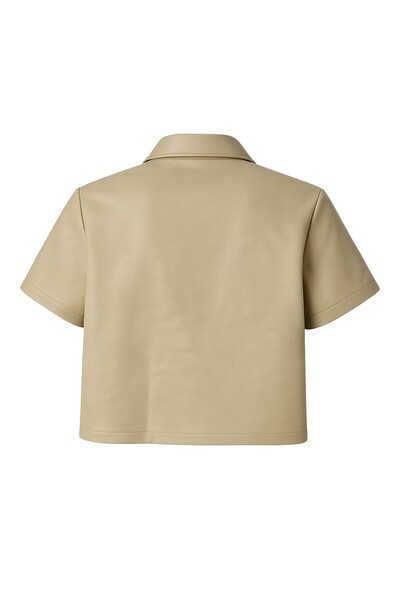 FotoCamisa feminina em poliuretano Kwi