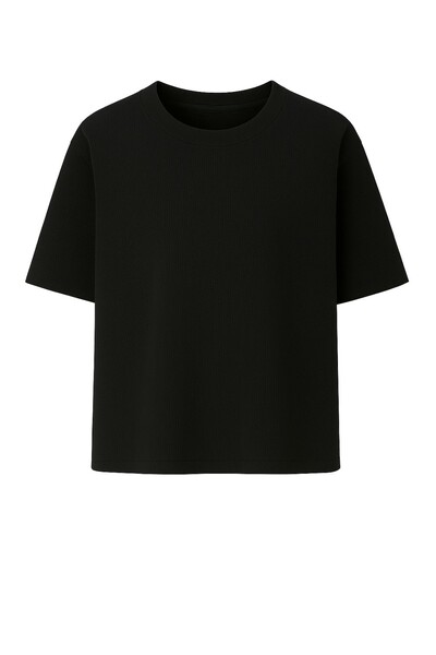 Foto Camisa em Tricot gola careca Kwi