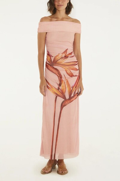Foto Vestido tule maxi estrelicia Farm