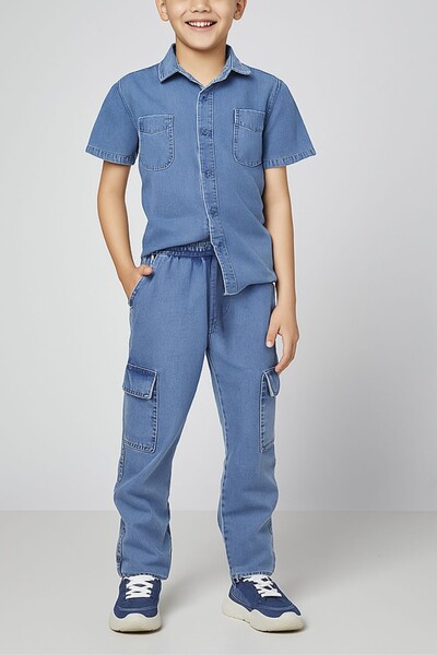 Foto Calça infantil jeans Oliver