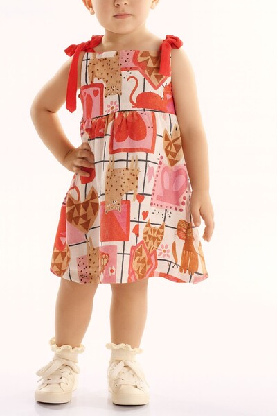 Foto Vestido alças em viscolinho Três E Já