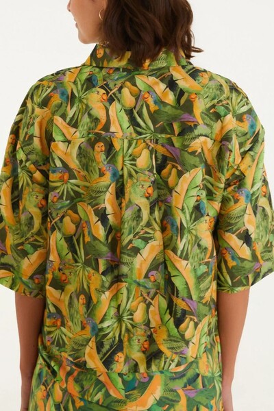 FotoCamisa floresta de passarinho Farm