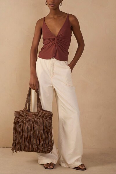 Foto Blusa malha crepe torcido frente Dress to
