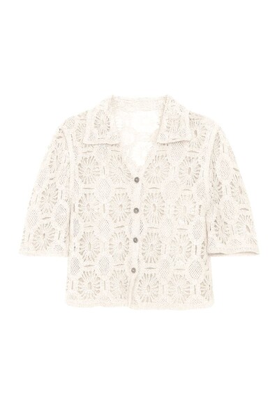 Foto Camisa crochê feminina Kwi