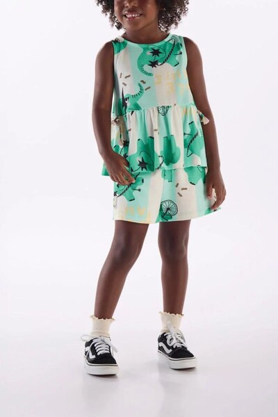 Foto Conjunto blusa malha e short molecotton Três e Já