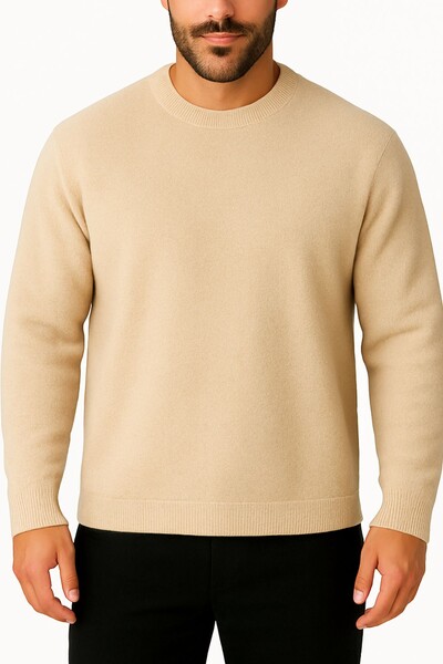 Foto Blusa cashmere grosso básico decote careca Kwi