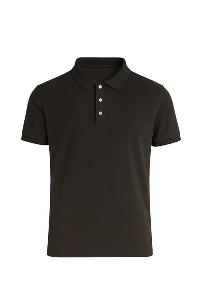 Foto Camisa polo masculina em malha Kwi