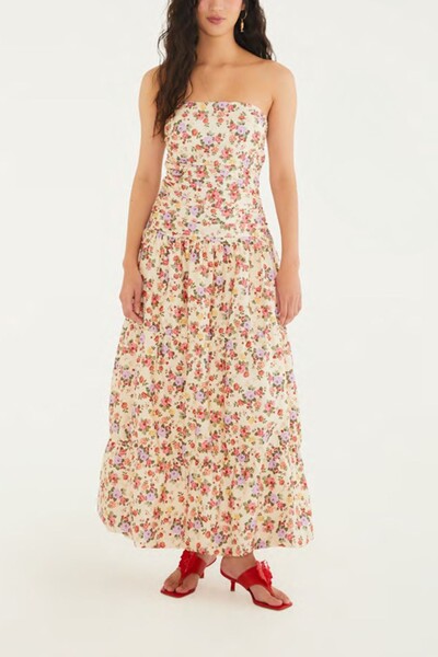 Foto Vestido balone buque romantico Farm