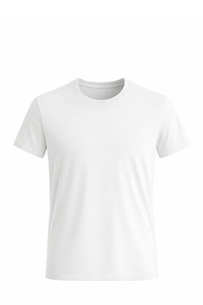 FotoCamiseta básica gola careca Kwi