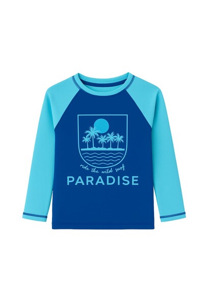 Foto Blusa infantil manga longa uv paradaise Kwi