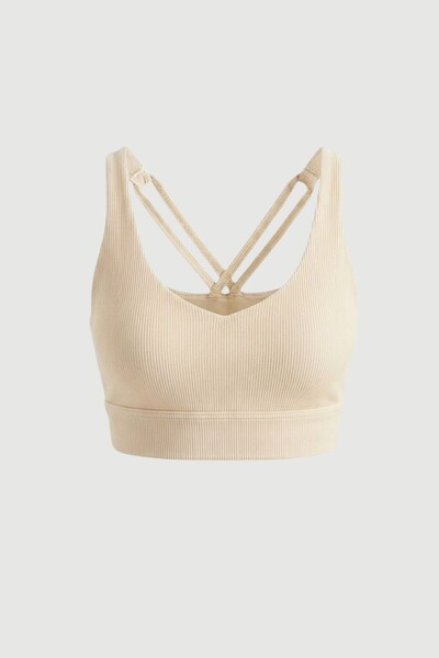 Foto Top fitness canelado Kwi