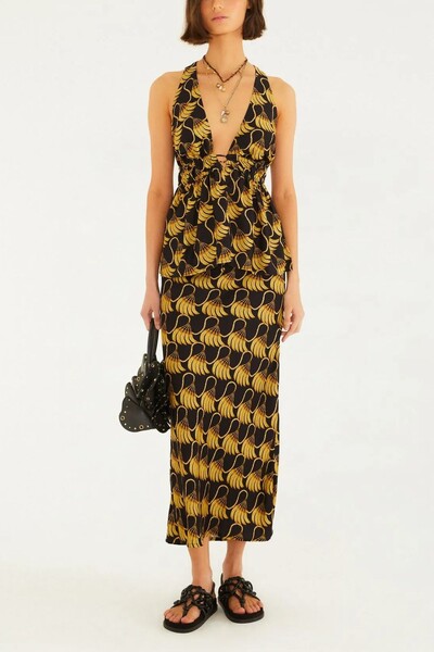 Foto Saia longa banana tassel mini Farm