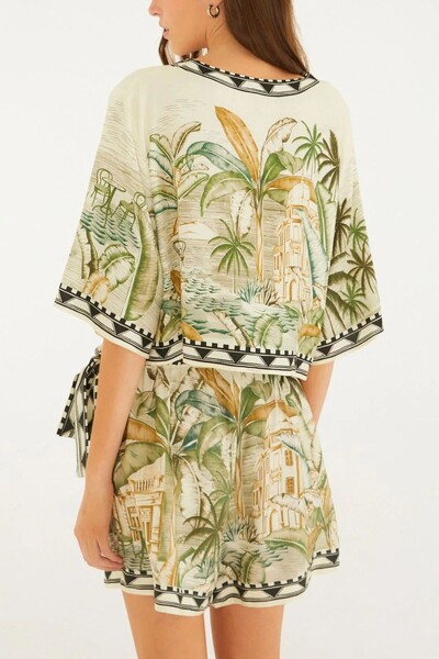 FotoShort saia teresa lenço Farm