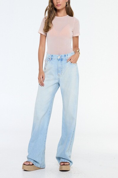 Foto Calça jeans boot 70s delavê Animale Jeans