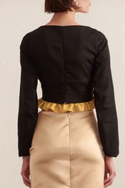 FotoTop lila manga longa Lo de Lui