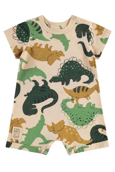 Foto Macaquinho manga curta em meia malha Up Baby