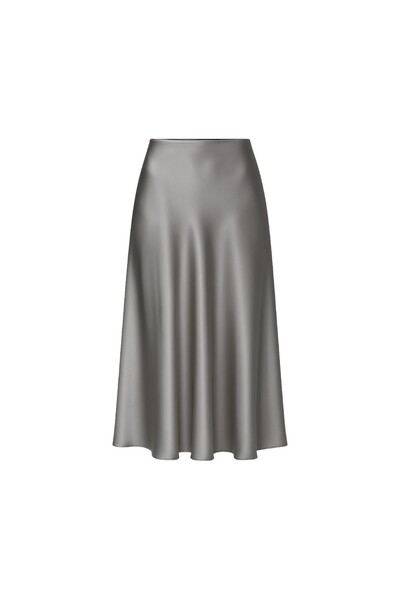 Foto Saia midi cetim Kwi