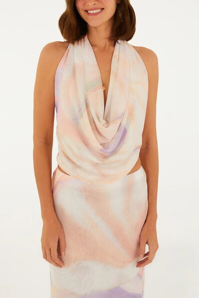 Foto Blusa tule maxi perola Farm