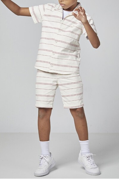 Foto Camisa infantil listrada Oliver