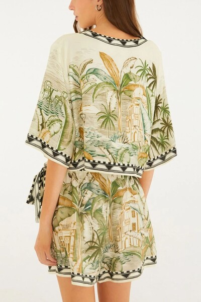 FotoTshirt cropped teresa lenço Farm