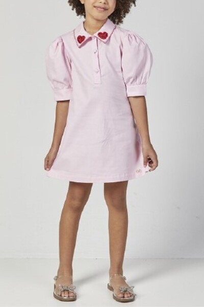 Foto Vestido infantil com manga bufante Luluzinha