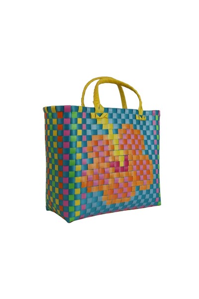 FotoBolsa tote artesanal P flor praia Bahia Farm