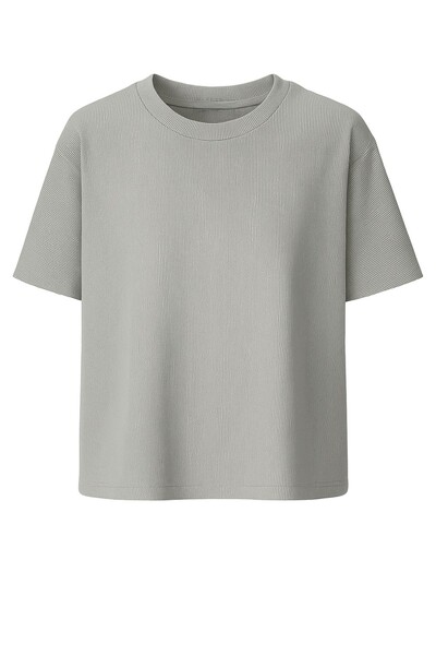 Foto Camisa em Tricot gola careca Kwi