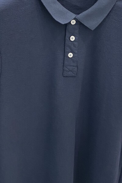 FotoCamisa polo Texturizada masculina Kwi