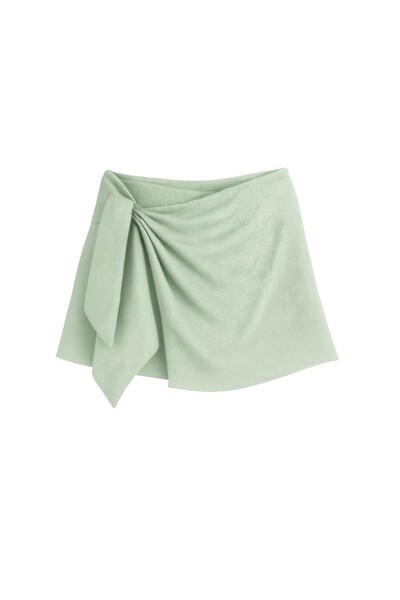 Foto Short saia com amarração lateral Kwi