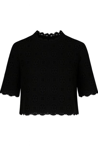 Foto Blusa em renda guipir Kwi