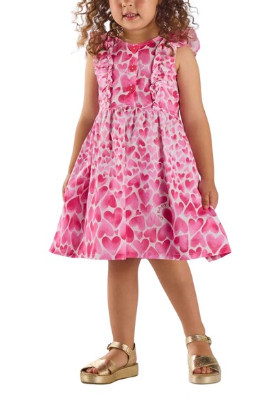 Foto Vestido corações manga curta Up Baby