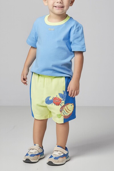 Foto Conjunto infantil camiseta e bermuda Oliver
