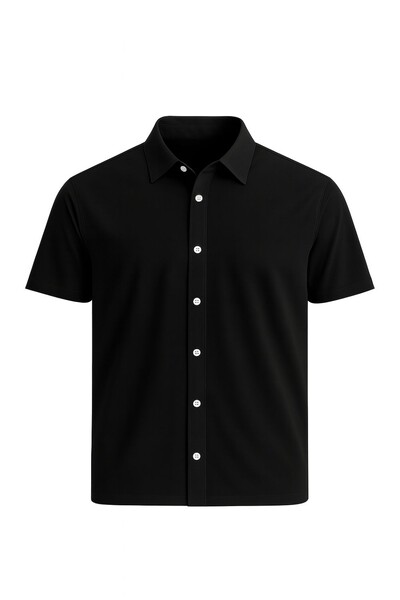 FotoCamisa masculina manga curta Kwi