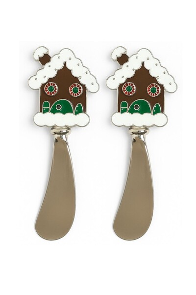 FotoKit espátulas em metal natal 2 pçs Kwi