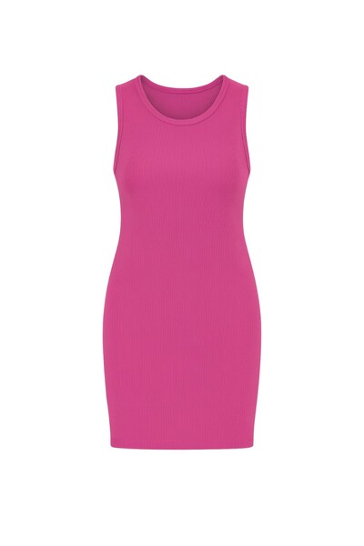 Foto Vestido curto sem manga feminino Kwi