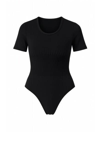 Foto Body feminino manga curta modelador Kwi