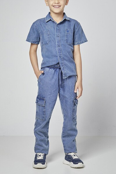 Foto Calça infantil jeans Oliver