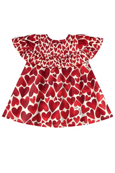 FotoVestido com faixa em cotton Up Baby