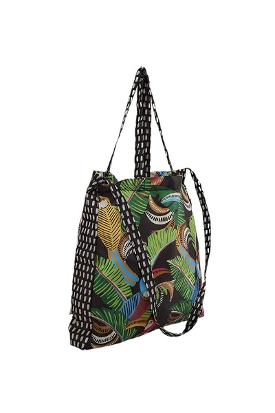 FotoSacolinha me leva tucanos e folhagens Farm