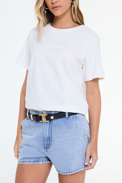 Foto Short jeans basic cós pespontado Animale Jeans