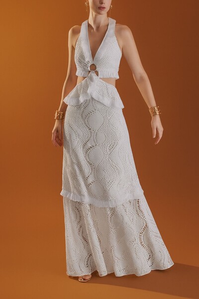 Foto Vestido são miguel do gostoso off white Rock Lola