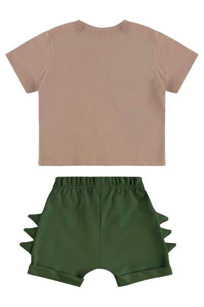 FotoConjunto camiseta malha e bermuda moletom s/ felpa Up Baby