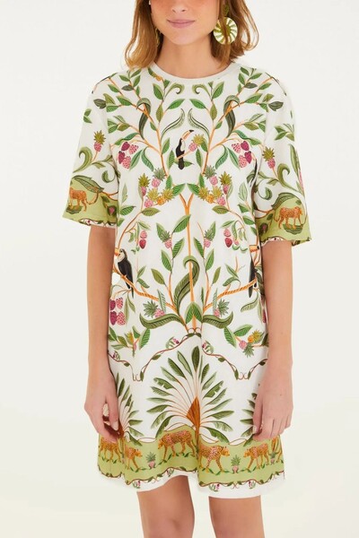 Foto Vestido tshirt basico floresta doce Farm